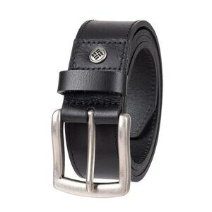 NEW Columbia Men's L 36-38 Leather Belt Black Fits Pants